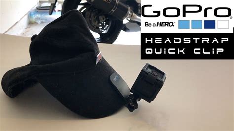 gopro head strap quick clip mount gopro hero  session youtube