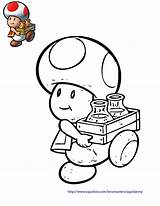 Mario Toad Coloring Pages Super Bros Printable Colouring Friends Drawing Color Brothers Print Getcolorings Squid Nintendo Getdrawings Luigi Template Library sketch template