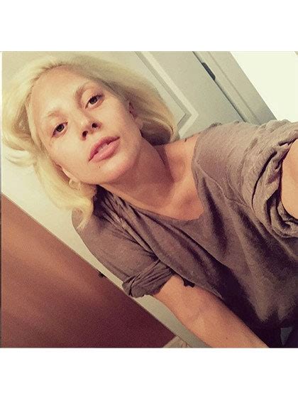 lady gaga no makeup selfies give us a lesson in going
