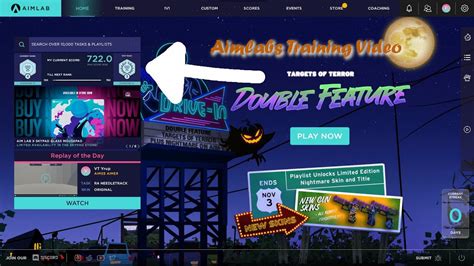 playing aimlabs   weeks improved  aims aim labs tutorial