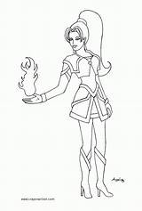 Superhero Coloring Pages Female Girls Girl Drawing Vampire Body Outline Easy Template Anime Clipart Sketch Line Getdrawings Dragon Popular Gif sketch template