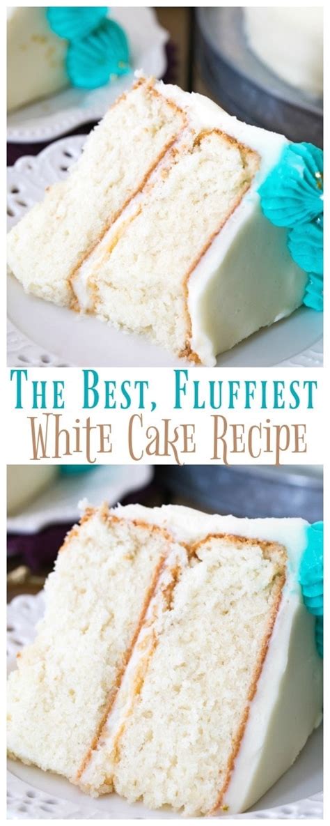 white cake recipe sugar spun run