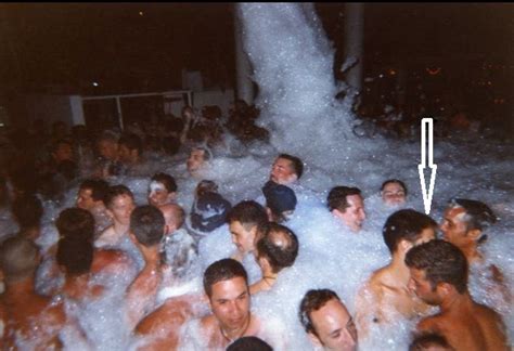 columnist claims this might be a photo of marco rubio at a gay miami foam party in the 90s