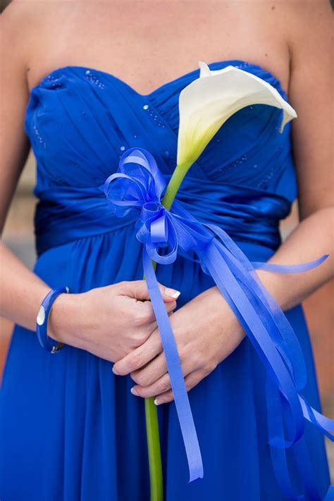 A Single Calla Lily For The Bridesmaid Is A Classy And