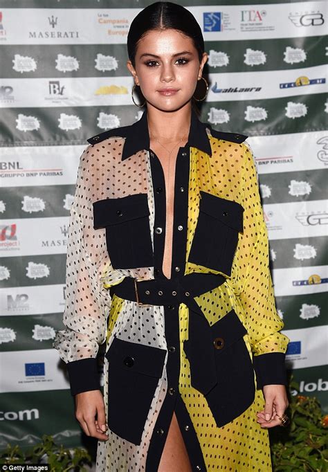 selena gomez puts on another revealing display in italy daily mail online