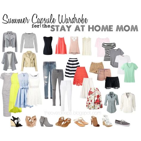 Summer Capsule Wardrobe For The Stay At Home Mom Summer Capsule
