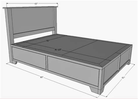 bed size dimensions  feet roole