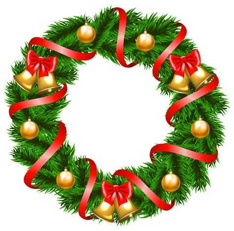 christmas wreath clipart   cliparts  images