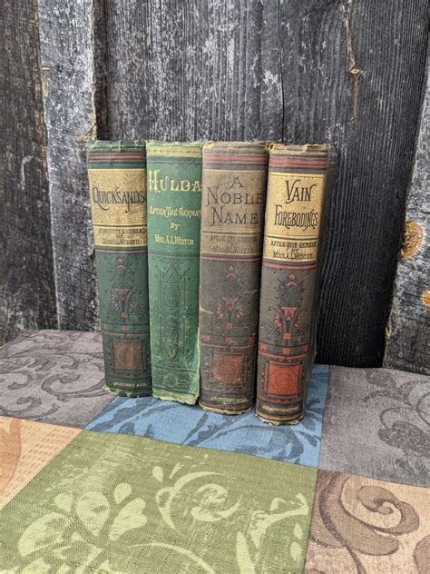 set    novels     wister hulda etsy