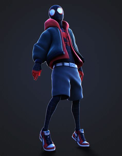 Spider Man Into The Spider Verse Miles Morales Shoes