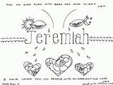 Jeremiah Lesson Prophet Study Christianity Ezekiel sketch template