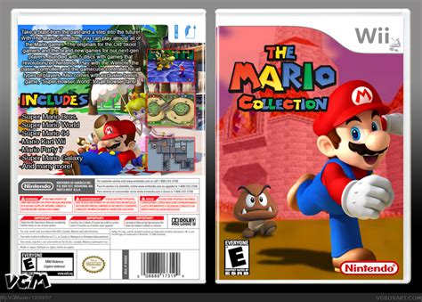 Viewing Full Size The Mario Collection Box Cover