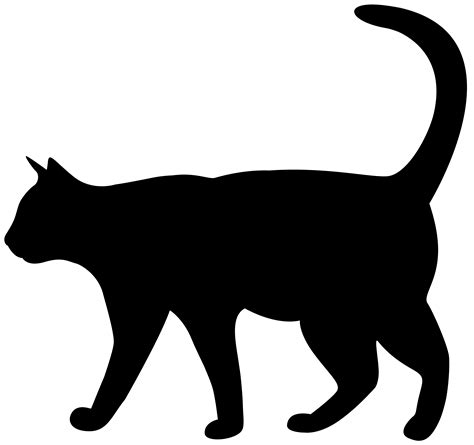 cat silhouette clip art clipart