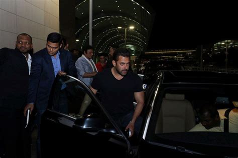 Salman Khan Arrives In Dubai For Bollywood Event