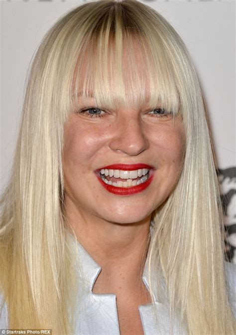 Sia Scores Her First Number One Album In The Us Daily Mail Online