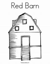 Barn Coloring Red Coop Chicken Designlooter Login Farm Twistynoodle 85kb sketch template