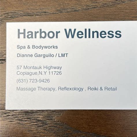 harbor wellness spa bodyworks lindenhurst ny