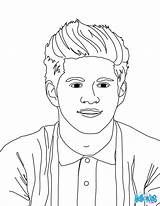 Coloring Pages Niall Direction Members Horan Color Harry Online Styles Famous Women Print Colouring Nial Kids Comments sketch template