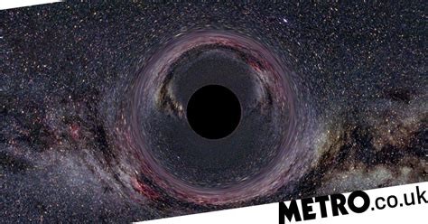 ultra massive black hole    largest  discovered metro