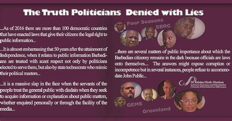 Why Governance In Barbados Remains Cloak In Secrecy And A Non