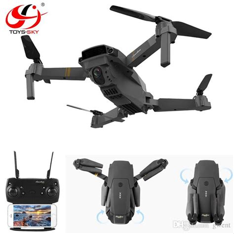 jual drone toysky   mini folding drone wifi fpv  p wide angle camera dronex pro