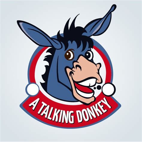 donkey  talking donkey logo design logo design contest