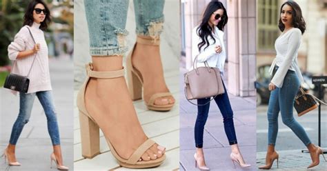 Como Combinar Tacones Beige Con Cualquier Tipo De Outfit