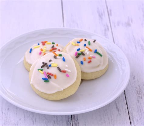 mini soft frosted sugar cookies kristines kitchen