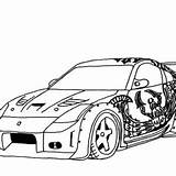Coloring Pages S2000 Drifting Cars Honda Street Kidsplaycolor Kids Drift Template Tokyo sketch template