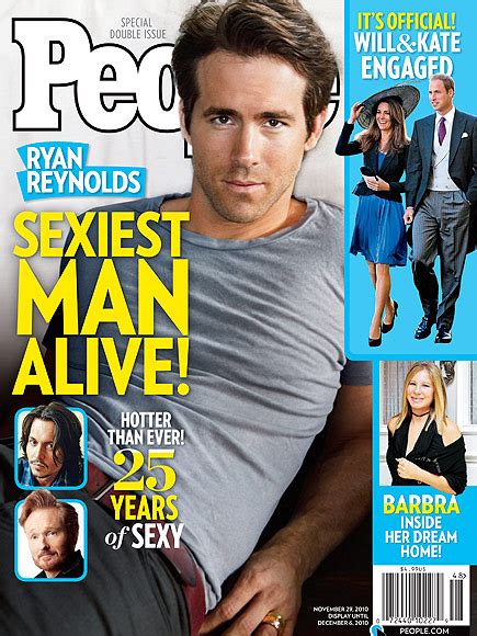 ryan reynolds on hanging with other past winners of sexiest man alive