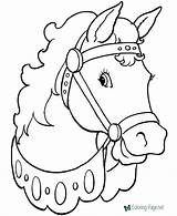 Coloring Horse Pages Printable Print Below Click sketch template