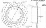 Rotor Wilwood Brake Drawing Rotors Disc Drawings sketch template
