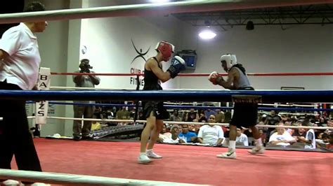 first amateur boxing match youtube