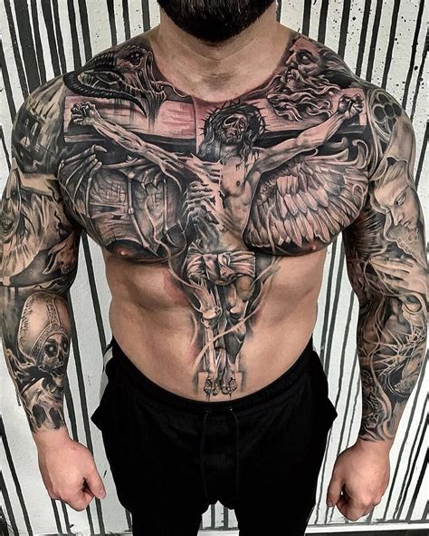 Chest Tattoos For Men Religious