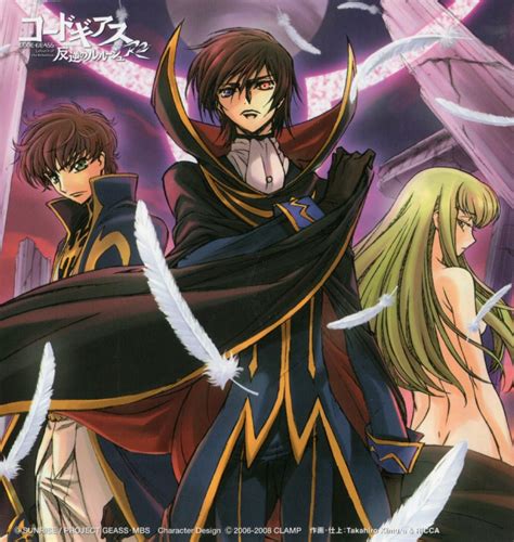 Code Geass Lelouch And C C The Best Male And Female