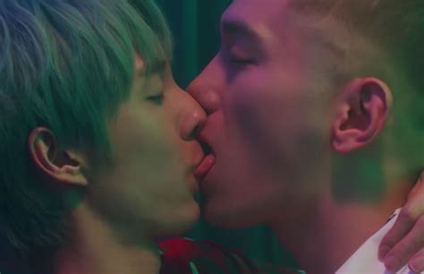 gay k pop star holland s new song features steamy make out