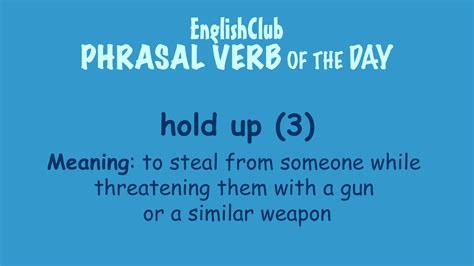 hold   vocabulary englishclub