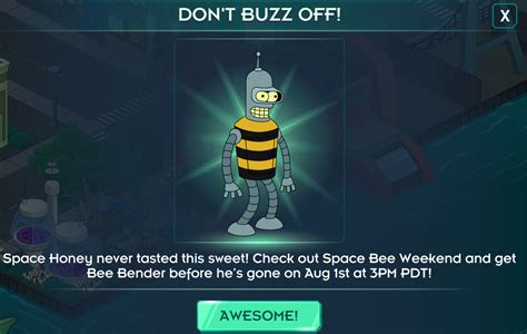 Space Bee Weekend Futurama Worlds Of Tomorrow Wiki