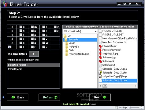 drive folder   application    create virtual