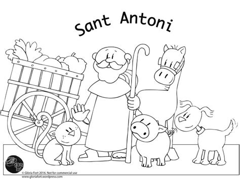 sant antoni images  pinterest saints santos  school