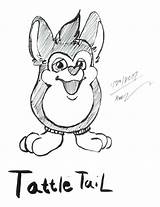 Tattletail Tattle Tail Coloring Pages Deviantart Template sketch template