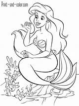 Ariel Raskraski Rusalki Mermaids Sereia Book Sweets раскраски Kartinki sketch template