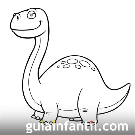 Dibujo De Brachiosaurus Para Pintar