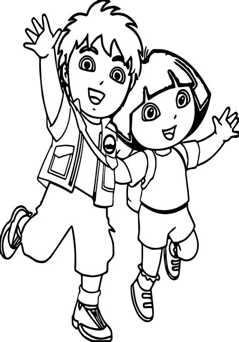 diego   girl coloring page wecoloringpagecom