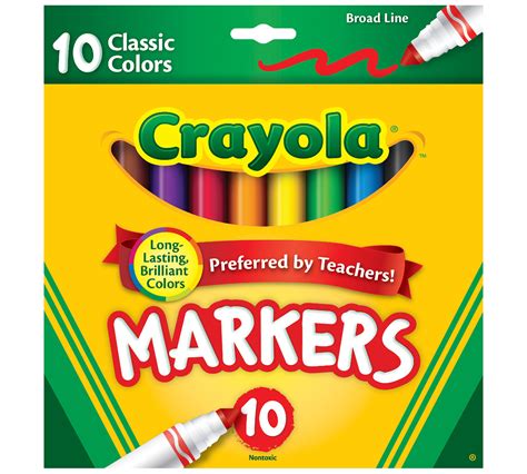 crayola markers broad  ct classic