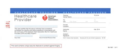 printable cpr card american heart association printable cards