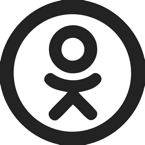 Odnoklassniki Logo Circle Empty Free Icon Download Png Logo