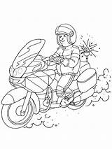 Policjant Kolorowanka Motocyklu Kolorowanki Ladnekolorowanki Wszystkie Pokaż Motory sketch template