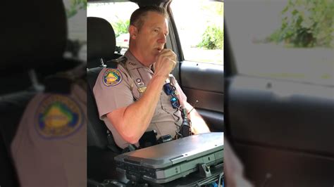 florida highway patrol trooper signs off for the last time
