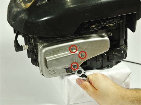 briggs  stratton  series repair muffler replacement ifixit repair guide